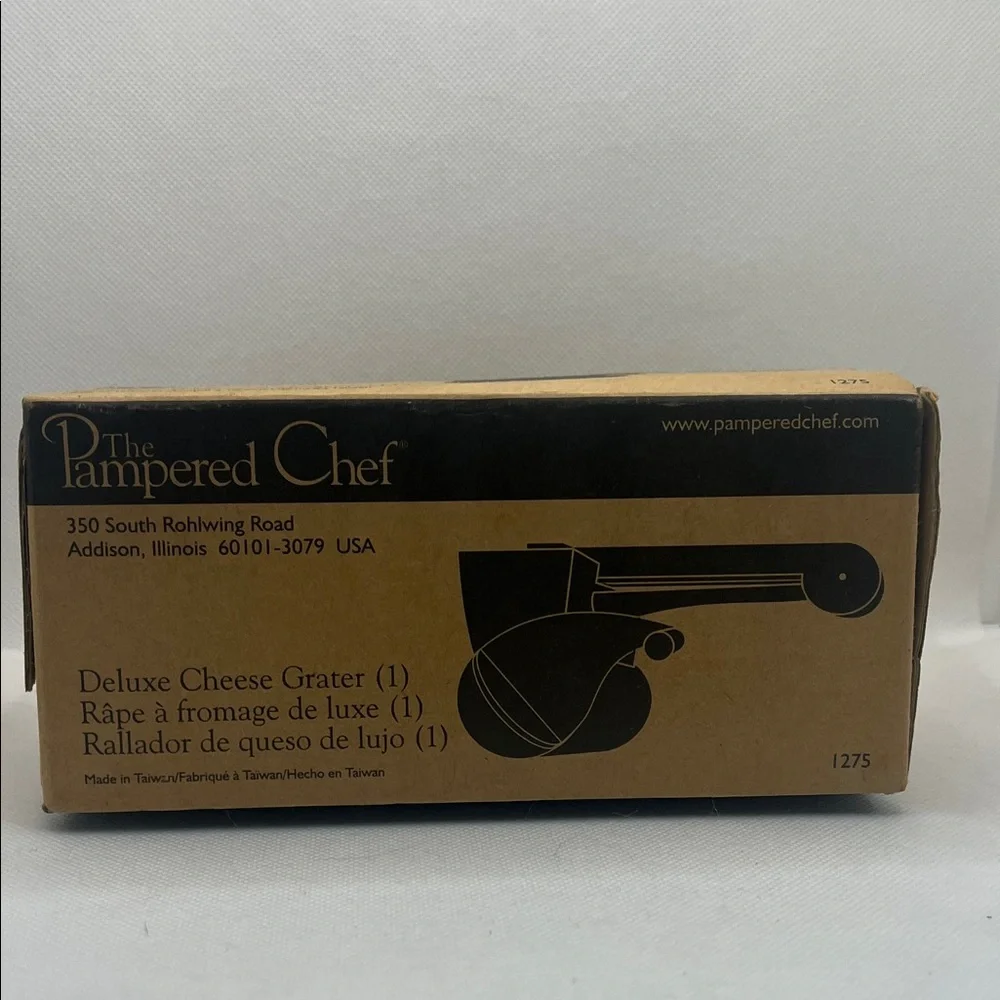 Pampered Chef Deluxe Cheese Grater - Picture 2 of 4
